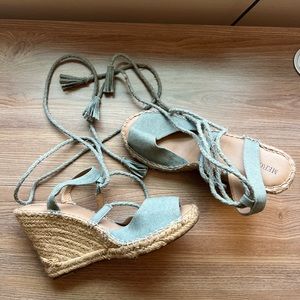 Merona Lace-up Wedges